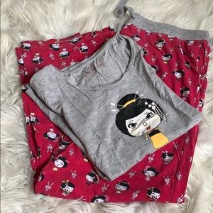 Adorable Miiyu pajama set